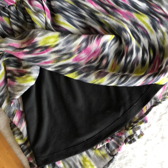 Mini dress with racer back straps. Fully lined - Picture 3 of 3